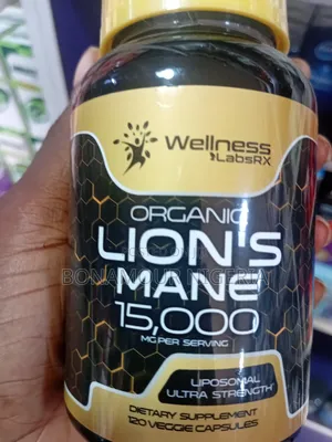 Wellness Labsrx Organic Lion's Mane 15000mg X120 Caps