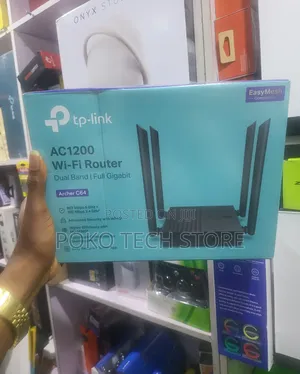Tp-link Archer C64 Ac1200 Dual-band Gigabit Wi-fi Router.