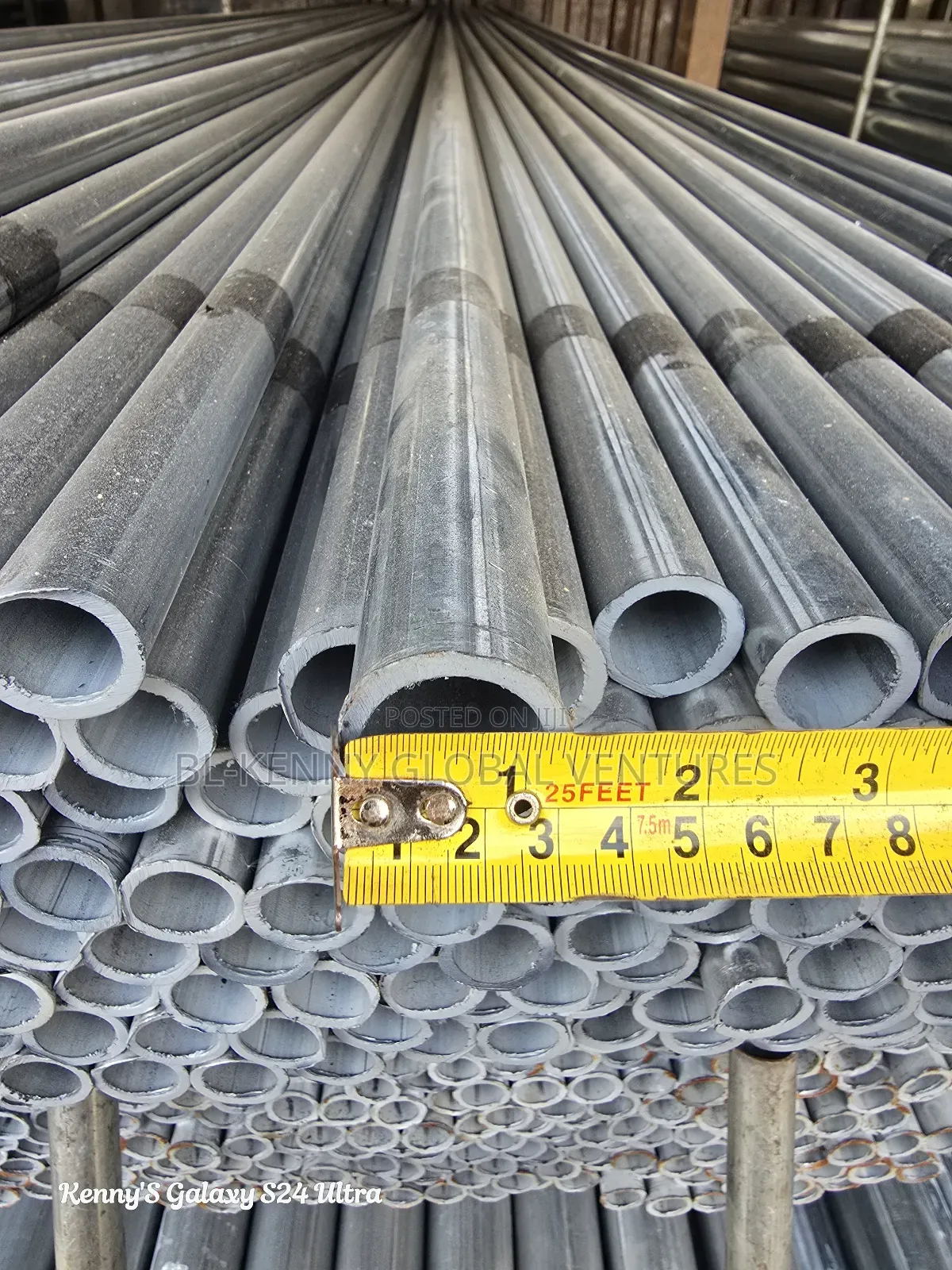1"X3mm Galvanized Pipe (25mm)