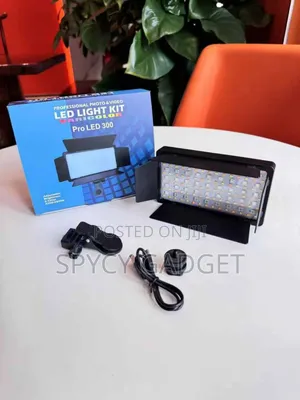 Professional Photo Video Pro Led 300 Light With Stand