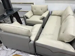 3-piece Leather Sofa Chair