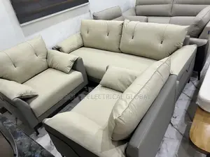 3-piece Leather Sofa Chair