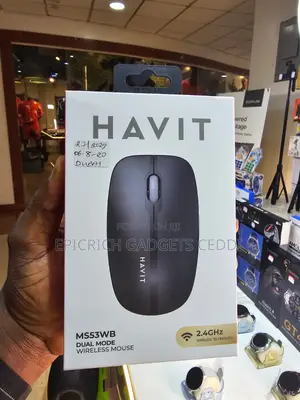 Havit Dual Mode Wireless Mouse With Usb Bluetooth