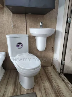 Toilet Seat With Hanging Wash Hand Basin