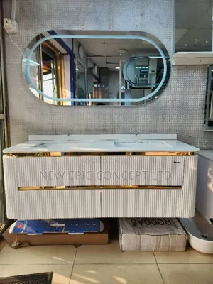 Double Cabinet With Sensor Mirror