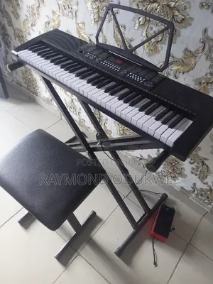 61keys Keyboard With Stand and Keyboard Stool