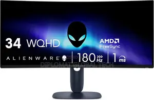 Dell Alienware Aw3425dwm 34-Inch WQHD Curved Gaming Monitor