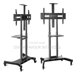 Movable Tv Hanger/Stand With Brackets- "32 - 70"