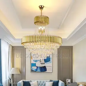 Crystal Chandelier Lamp Led Lamps Lights Gold Chandeliers