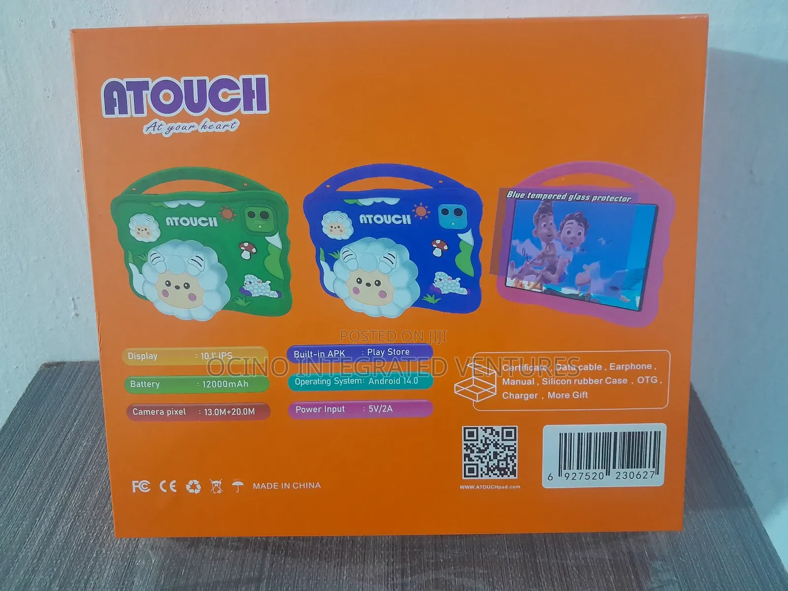 10.1inch Unbreakable Screen Sim Enabled Kid Learning iPad