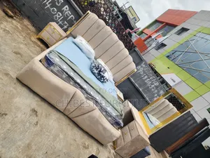 5ft Tall 6by6 Bed With Dresser and Side Cupboards
