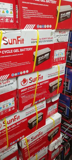 165ah/12v Sunfit Dry Cell Battery Very Strong and Much Avail