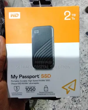 Wd 2tb My Passport SSD Usb 3.2 Gen 2 Type-C Portable SSD