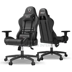 Furgle Gaming Chair With Footrest - Black