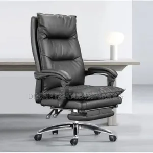 High Back Leather Ergonomic Office Swivel Chair