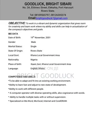 Computer Operating And Secretary