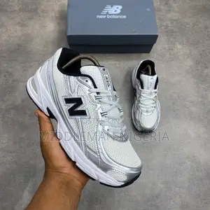 New Balance 740 White Silver Black Sneakers
