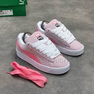 Puma Xl Suede Whisk of Pink N Passion Fruit Female Sneakers