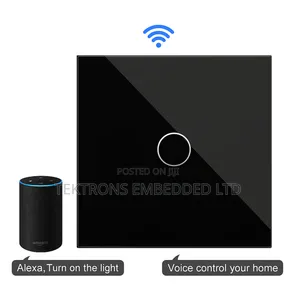 1 Gang Smart Tuya Switch Voice Control With Alexa and Google