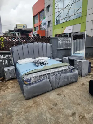 Set of Brand New 6by6 Padded Bed.