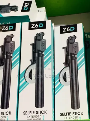 Z6d Selfie Stick With Tripod Stand and Ring Light