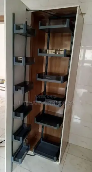 6 Layer Grey Storage Pantry