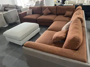 L-Shaped Contemporary Sofa Chair