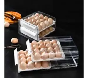 Double Layer Egg Rack Drawer