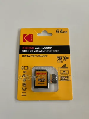 High Speed Kodak Sd / Tf Cards.