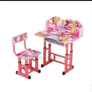 Children Characters Table And Chair