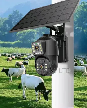 V380pro Double Camera 4g Solar Camera