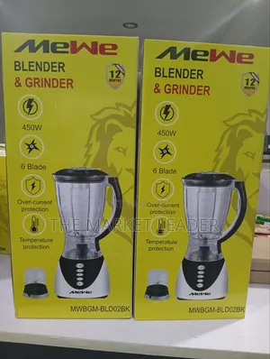 Mewe Blender Grinder Bld02bk
