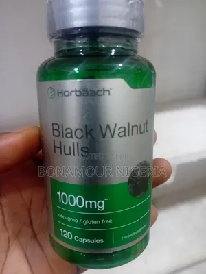 Horbaach Black Walnut Hulls 1000mg X120 Caps