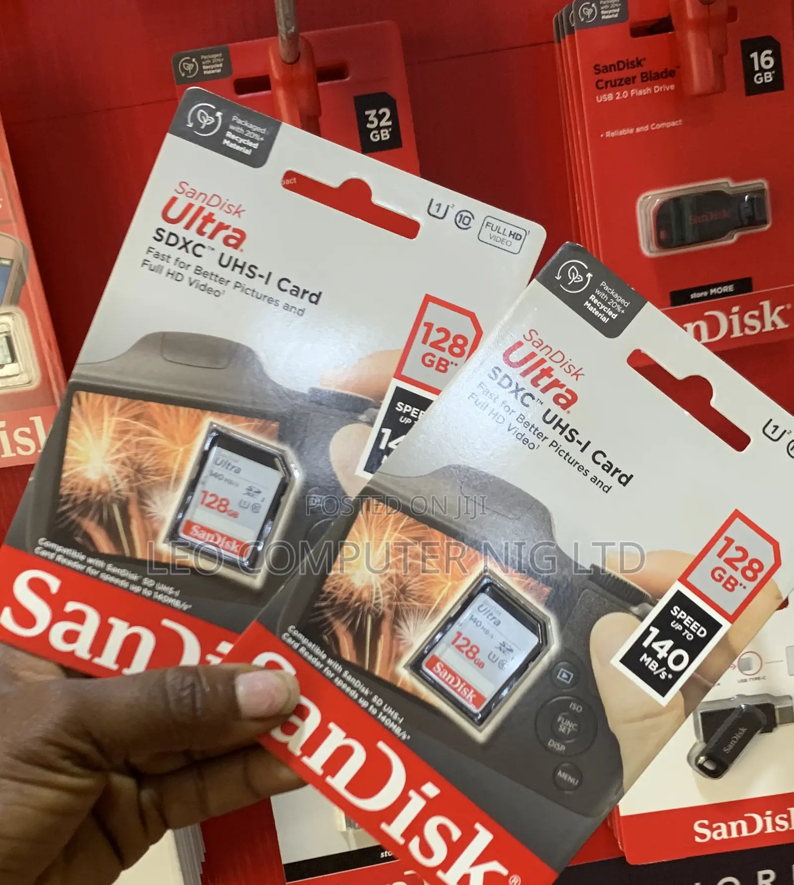 Sandisk 128gb Ultra SDXC Memory Card for Camera