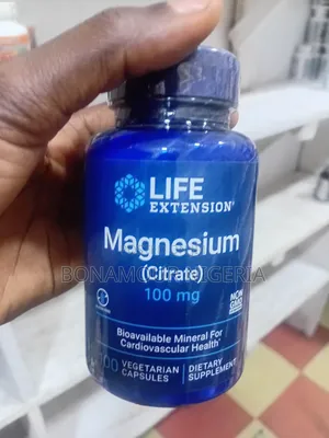Life Extension Magnesium Citrate 100mg X100 Veg Caps