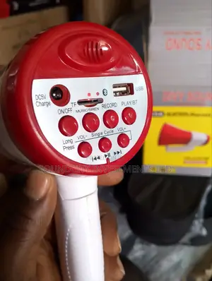 Rechargeable Wireless Handy Announcement Megaphone.