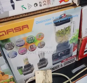Quality Qasa Heavy Duty Blender, Double Cup, 1 Year Warranty