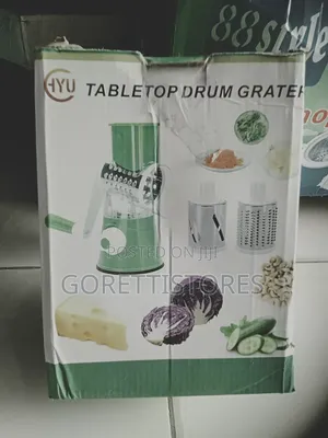 Tabletop Drum Grater
