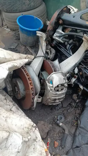 Porsche Panamera Front Hub and Brake Disc