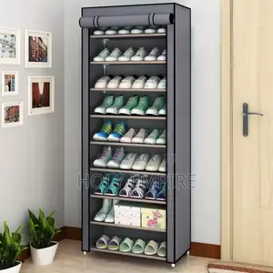 10layers Dustproof Shoe Cabinet Multilayer Minimalist Nonwov