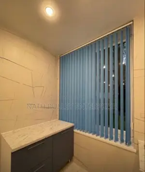 Teal Vertical Blind