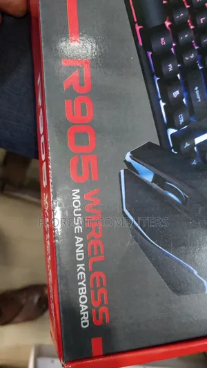 Wireless Keyboard And Mouse With Light