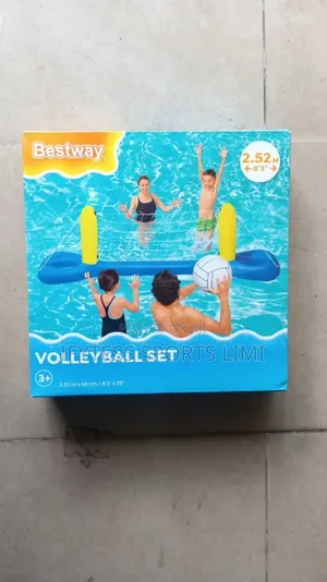 Swimming Pool Inflatable Volleyball Water Goal Post.