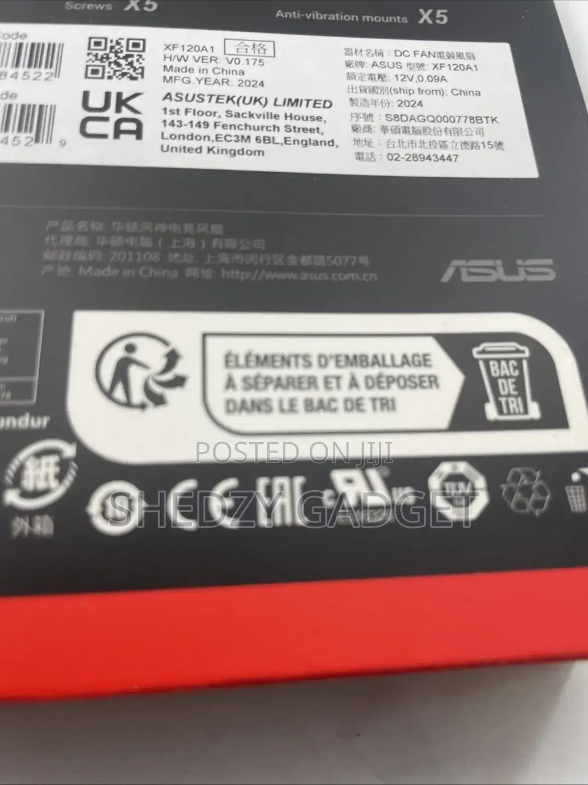 Asus Rog Strix Xf120