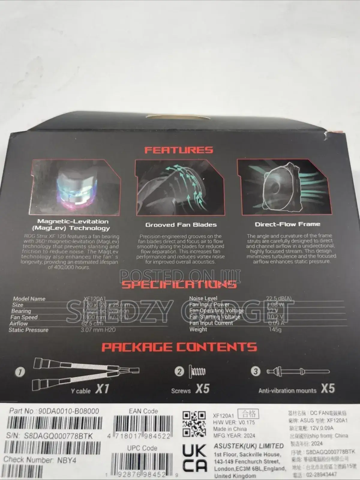 Asus Rog Strix Xf120