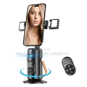 360° Face Tracking Tripod, No App Needed, Bluetooth Remote