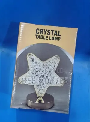 Crystal Table Lamp Moon Star Light Lamp