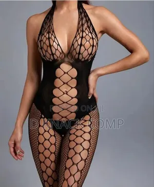 Women Sexy Backless Lingerie Open Crotch Mesh
