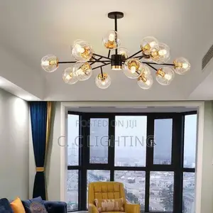 Modern Nordic Led Ceiling Chandelier Hanging Lamp