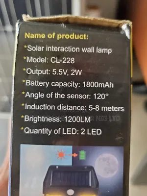 Solar Interaction Wall Lamp